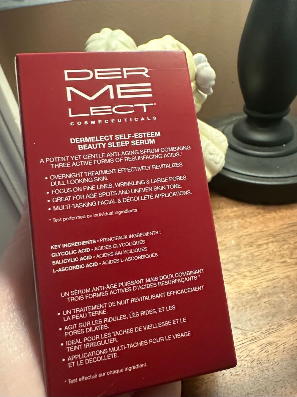 Dermelect Self-Esteem Beauty Sleep Serum - Red Packaging - Picture 2 of 6